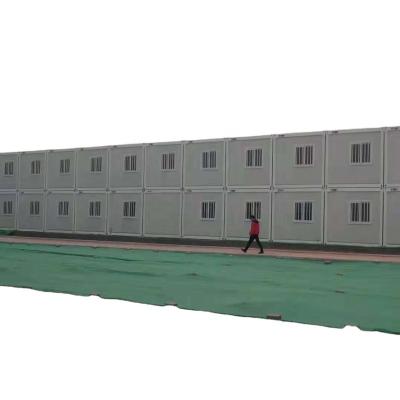 China Modern Modular Portable Prefab Container House Flat Pack Container Office Building Container House for sale