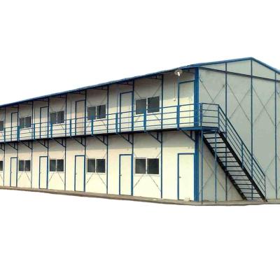 China Modern Chinese Double Triangle 2 Storey Luxury Movable Prefab Sheds Prefab Outdoor Storage Container K House For With Garage for sale