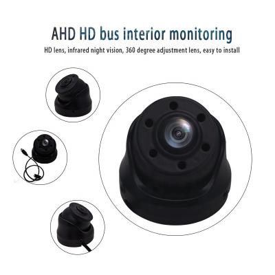 China Waterproof Image infrared night vision camera AHD high-definition monitoring wide-angle 1080P hemispherical camera in bus/truck for sale