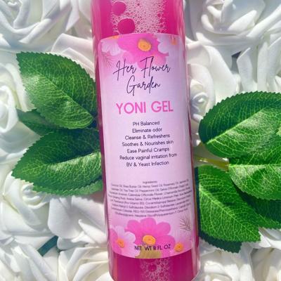 China Private Label Pure Herbal Peach Yoni Gel With pH Balanced Cleanser w/ Aloe & Chamomile Extracts for sale