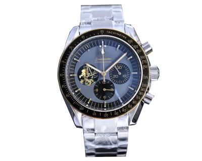 China Day/Date Top Brand OH MY GOD Ocean Legend Speed ​​Master Quartz Stainless Steel Watches Price Made In Japan for sale