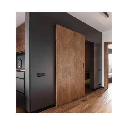 China Anti-Theft NEW design ghost door wood composite board materials magic door sliding hidden doors hardware kit Invisible type for sale