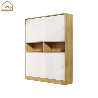 China Large Storage Space (Height) Adjustable Multi Function Indoor Storage Cabinet Wooden Shoe Cabinet for sale