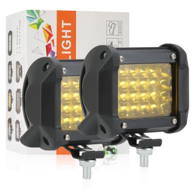 China 480W 12/24V luz led carro de trabajo floodlight truck boat square bar Para flood lamp offroad LED work light universal for sale