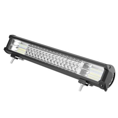 China 6063 Aluminum Profile Best Quality 12-80V Led Work Light Bars Off Road Lights 4x4 IP68 20inch 52W 4x4 Offroad Trucks Led Light Bar for sale