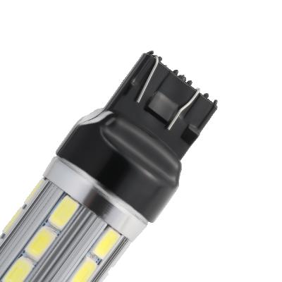 China 2X T20 7440 W21W 7443 W21/5W 21 SMD LED Tagfahrlicht Blinklicht Standlicht Birne T20 led bulbs LB001 for sale