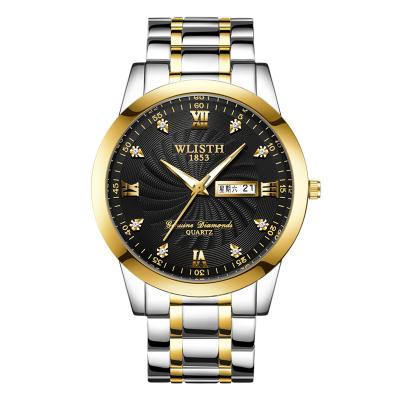 China Waterproof 2021 WLISTH manufacturers couple watches sets fashion watches women wrist luxury reloj factory high quality men's watch clock for sale