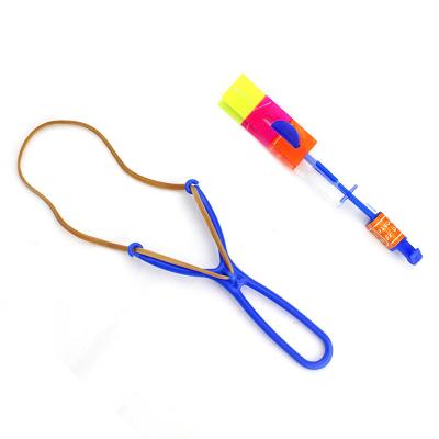 China LUXURY Wholesale Light Blue Ignition Slingshot Flying Led Toy Cheap Led Arrow Arrow Toy for sale