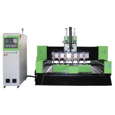 China Stone Granite Quartz Sandstone Engraving Machine 1325 Rock Marble Plate Cutting Polyfoam Foam Mould, Stone Cutting Machine, Tombstone Carving Machine for sale