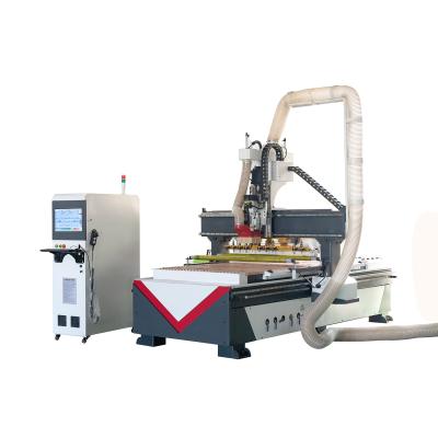 China Hotels Woodworking Router Panel Furniture Cabinet Door CNC Wood Engraving Machine Automatic CNC 4 Head Cutting Machine for sale