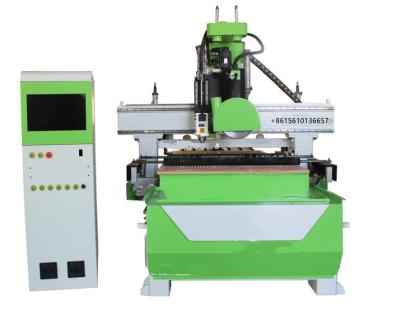 China 1325 ACRYLIC WOOD ACRYLIC Woodworking CNC Router 1325 Rotary Cutting Machine MDF Woodworking ATC and Automatic Saw Blade Unloading for sale