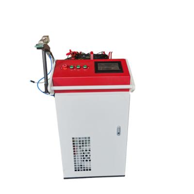 China High Power Industrial Metal Handheld Fiber Laser Machine Stainless Steel Metal Mold Paint Removal Laser Cleaning Derusting Machine for sale