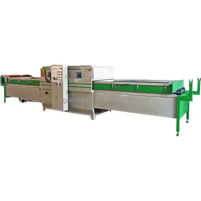 China Full Automatic Large Vacuum Wooden Negative Pressure Woodworking Door Machine Cabinet Wood Door Plastic Laminating Veneer Machine for sale