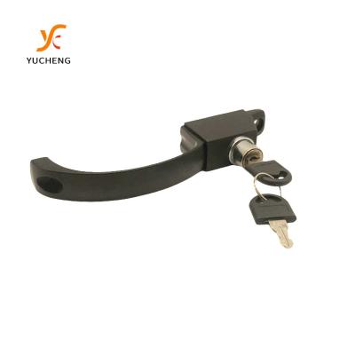 China Factory Directly Wholesale Modern Durable Aluminum Window Handle Withlock for sale