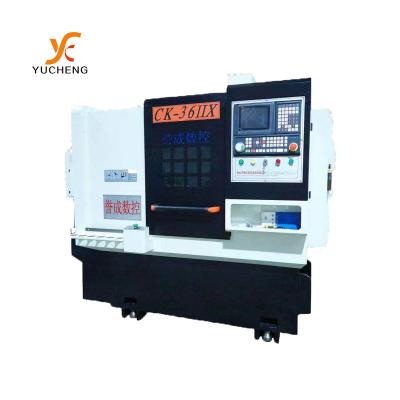 China High Rigidity Light Industry YC 6136 CNC Lathe with Fanuc\Siemens\Syntec for Fittings Manufacturing for sale