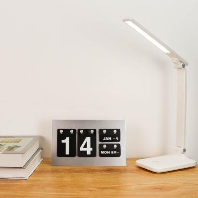 China Modern SML Folded Design Touch Dimmer Arm Dimmer LED Desk Table Lamp for sale