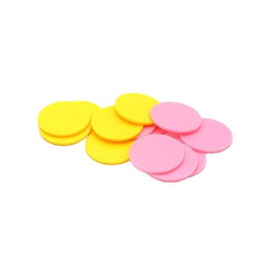 China Leisure and entertainment board game wholesale plastic accessories round circle chip for sale