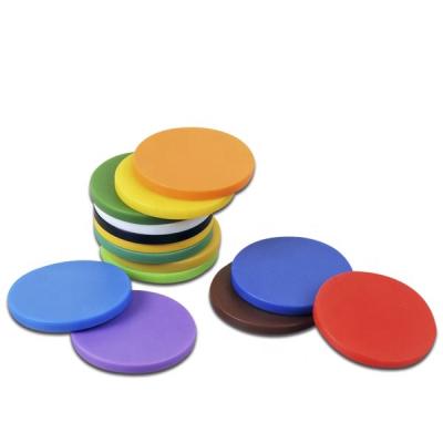 China Plastic Custom Plastic Board Game Chips Chips Marks Pledges for sale