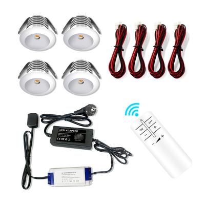 China Modern Remote Control Outdoor Led Spotlight Recessed Spot Modern 3w Mini Led Spot Dimmable Kits for sale