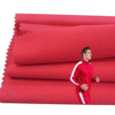 China Antistatic 15 years experiences factory hotsale knitting superpoly knit brushed fabric warp knitted sport wear fabric for sale