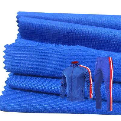 China Customization Anti-Static Backed 100% Polyester Warp Knitted Knit Fabric Manufacturer Outerwear Material For Schools for sale