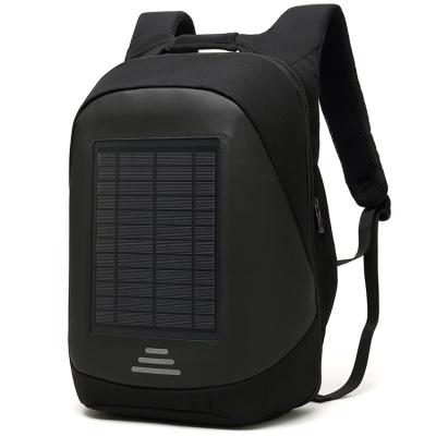 China Waterproof China Market New Develop Luxury Solar Laptop Backpack Bag Pack With Charging Making Materials for sale