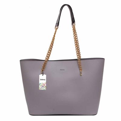 China Zielony Handbags Ladies Handbags Large Tote Waterproof Casual Lady Bags Leather Shoulder Bag for sale