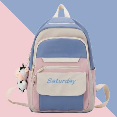 China Custom Other School Supplies Corduroy Girls School Backpack Bags Backpack For Girls for sale