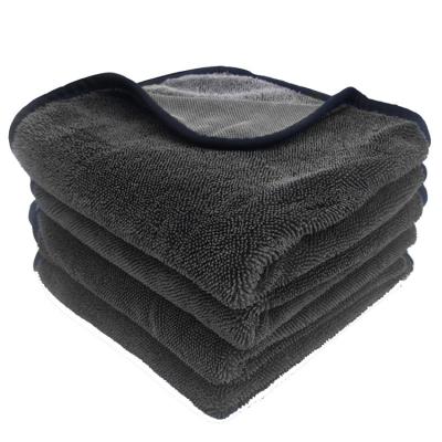 China Durable Water Absorption Feature Large Size Strong Microfiber Dry Cleaning Terry Towel For Car Waxing Washing for sale