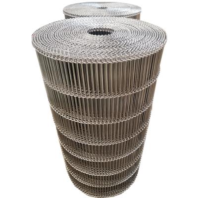 China High Temperature Resistance Metal Wire Mesh Belt Food Grade Stainless Steel Conveyor Belt Corrosion Resistance Manufacturer Woven Mesh Belt for sale