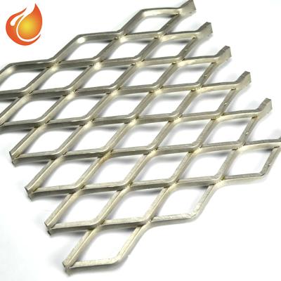 China Expanded Plate Panels Architectural Decorative Metal Fencing Aluminum Expanded Mesh for sale