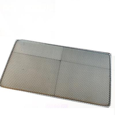 China Hot Sale Manufacturer Washable Floor Mats Galvanized Clean Wire Mesh Woven Mat for sale