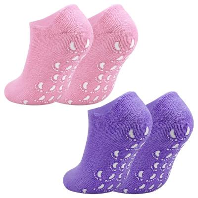 China 2022 Treat Dry Soft Heels QUICK DRY Moisturizing Gel Spa Socks To Repair Dry Cracked Feet Skin for sale