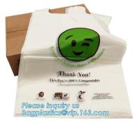 China Vest Shopping Biodegradable Compost Bags Vegetables And Fruits Gloves for sale