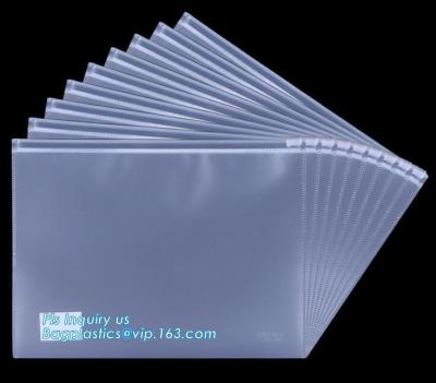 China Slider zipper Clear pvc bag for package Vinyl transparent pvc bag cosmetic packing, Slider Zipper Cosmetic Makeup Bag for sale