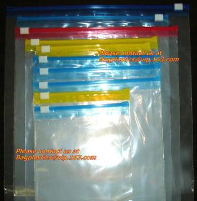 China Slider Storage Bags Zip Glad Lock Fresh Seal , Fresh Slider Bags Home for sale