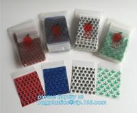 Chine sacs zip-lock de pomme faite sur commande réutilisable, baggies en plastique de mini pomme, mini baggie zip-lock résistant clair réutilisé de pomme de sac à vendre