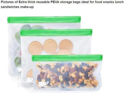 China Reusable BPA Free Food Grade Preservation Storage Silicone Food Fresh Bag,Silicone Plastic Packaging Food Zip Silicon Fr for sale