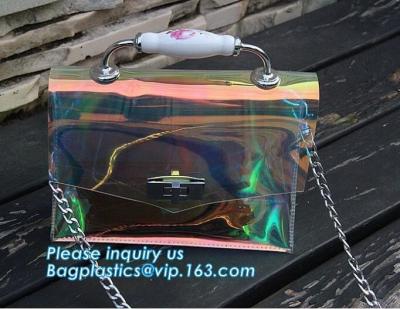 Cina borsa del PVC con la piccola borsa, borsa alla moda trasparente di Crossbody della borsa a tracolla della borsa del PVC, trasportatore del PVC, trasportatore Han in vendita