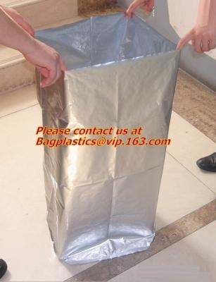 China Big Aluminum Foil Bulk Plastic Waterproof Zipper Bag Custom Printed Foil for sale