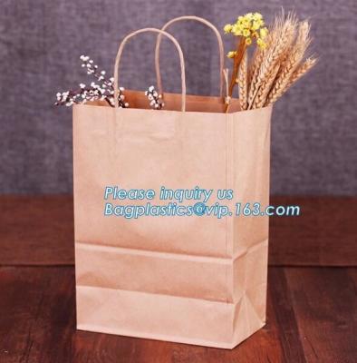 China Wholesale kraft paper bag for bakery bread paper bag for bread,Carbon Branded Shopping Bread Brown Craft Paper Bag, PACK for sale