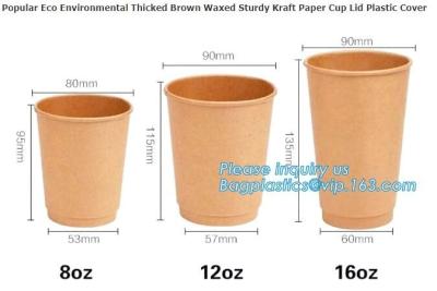 China el PLA disponible biodegradable del 100% cubrió la taza de papel del café, taza caliente de papel del café 9oz con café de las tapas para ir OEM SID de las tazas en venta