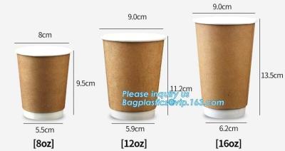 China Double Single Wall Disposable Coffee Paper Cup Hot Coffee Cups 8oz Takeaway Cups,Amazon Hot Sale 700ml Milk Paper Cup Di for sale