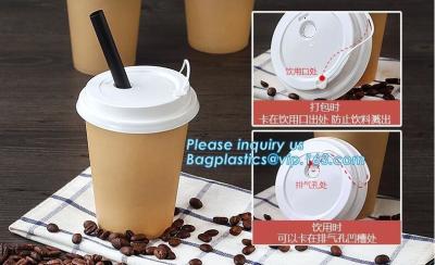 Cina increspi la tazza di carta caffè eliminabile a parete semplice/doppio/della parete con i coperchi, 8OZ, la tazza di 12oz 14 OZ, tazza di carta eliminabile in vendita