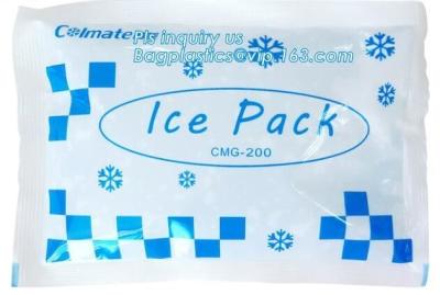 China la bolsa de hielo de custodia fresca y fresca del co-uso de la cadena fría del gel, paquete fresco del gel, los mini paquetes frescos fríos se gelifica las bolsas de hielo que permanecen frías en venta