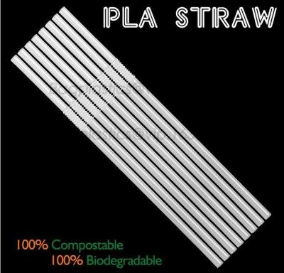 Chine Paille qui respecte l'environnement pour l'usage potable, paille compostable de 100%, paille à boire se pliante de PLA à vendre