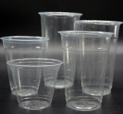 China copo geado Compostable biodegradável novo descartável do copo de chá de 300ml CPLA, fabricantes da tampa do copo cabidos para o copo de café de papel à venda