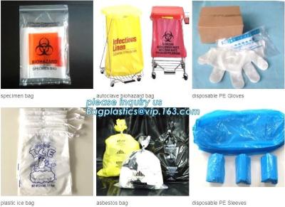 China Bio Harzard Specimen Bags/Medical Waste Biohazards Bag/Medical Waste Disposal, infectious medical waste disposal plastic for sale