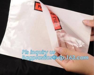 China dhl packing list envelope flyer express courier envelope bags, postage packaging post mail bags, plastic adhesive packin for sale