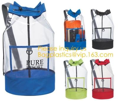 China Eco friendly Biodegradable Laundry Bags Backpack Duffel Sport Polyester String for sale